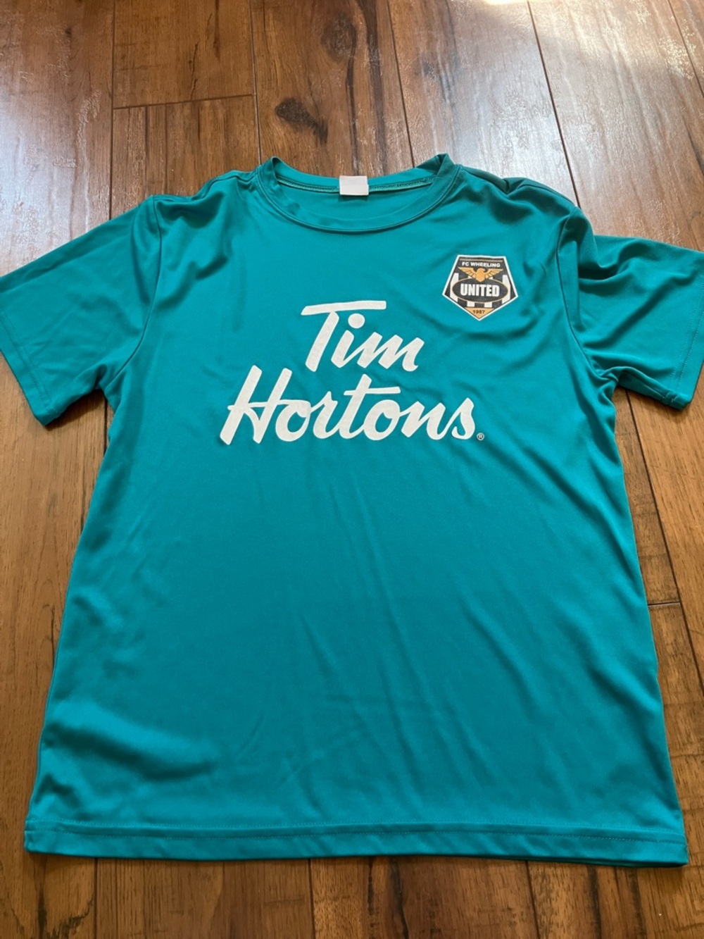 Soccer Dry Fit Shirt Teal – FC United Wheeling (Size Medium)